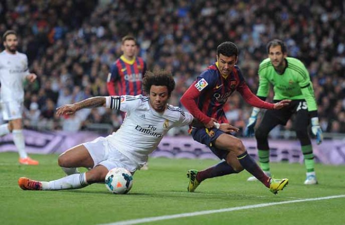 Fotos del clásico Madrid-Barcelona, una batalla de infarto.