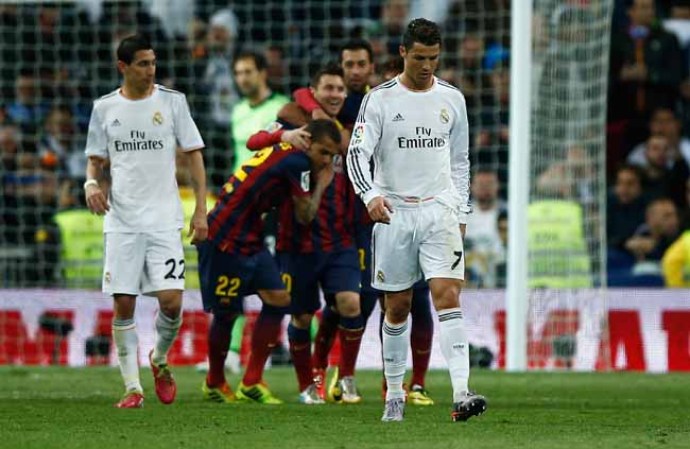 Fotos del clásico Madrid-Barcelona, una batalla de infarto.