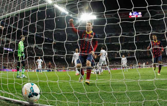 Fotos del clásico Madrid-Barcelona, una batalla de infarto.