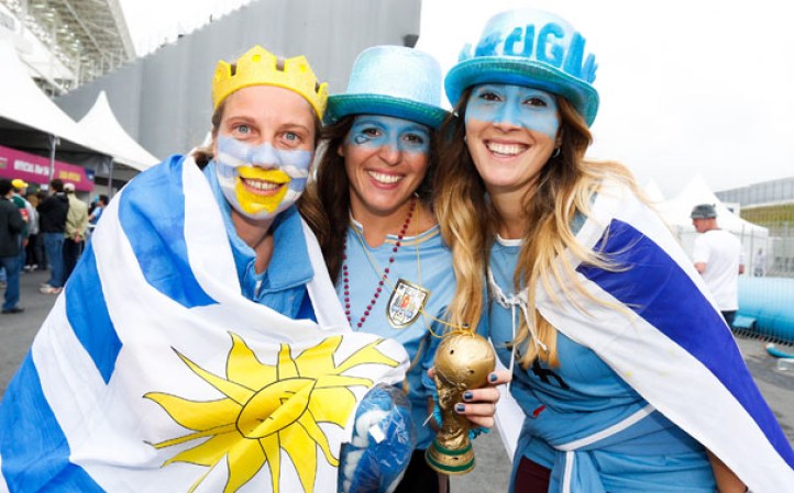 La belleza que tambien nos regala el mundial.