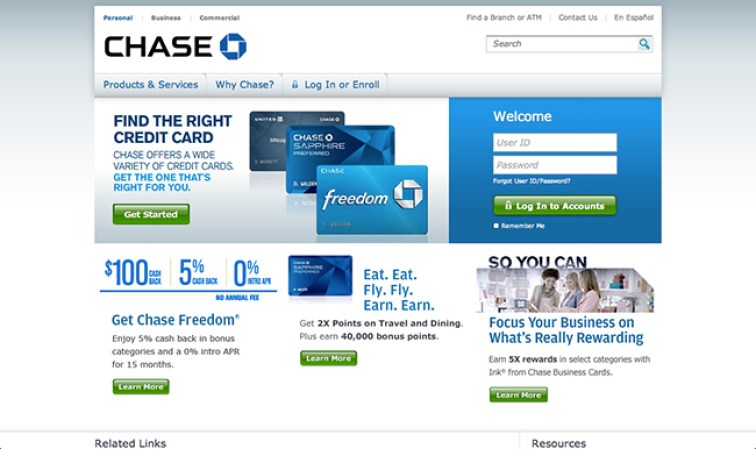 Chase<br /><br />Industria: Banca, Servicios Financieros<br /><br />Puestos de trabajo: Dallas, Houston, Chicago<br /><br />Las plazas son para: Analistas de Negocios, Gerentes de Control, Desarrolladores de Java, ETL