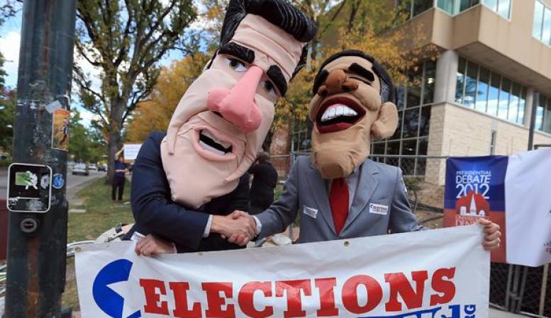 3 de octubre, 2012: Te invitamos a que veas en imágenes lo que ocurrió antes y durante el primer debate entre los candidatos a la presidencia de los Estados Unidos en Denver.