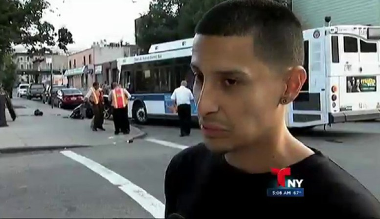 Testigos en la zona dijeron que la violencia y el crimen en Bedford-Stuvesant es constante.
