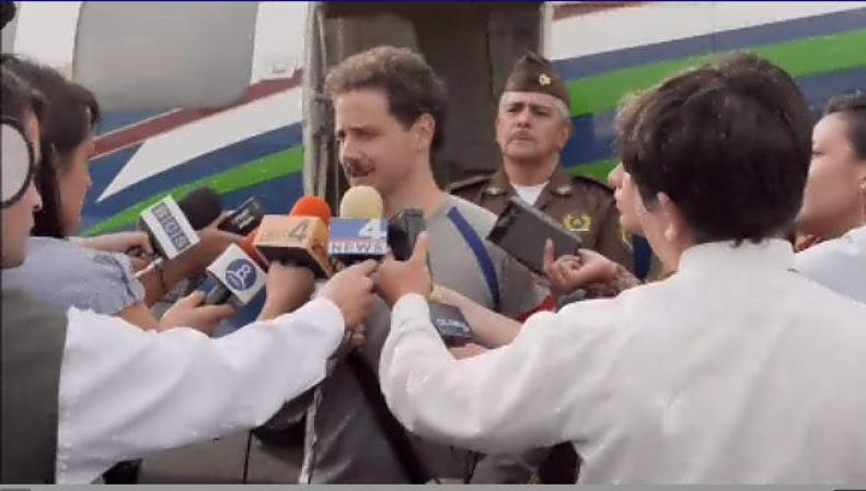 Y destaca la valentía del Policía que arriesgó su vida por él.