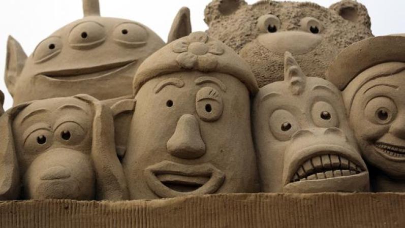 INGLATERRA - "Toy Story"<br /><br /><br /><br />Marzo 2013- Festival de Esculturas de Arena Weston-super-Mare