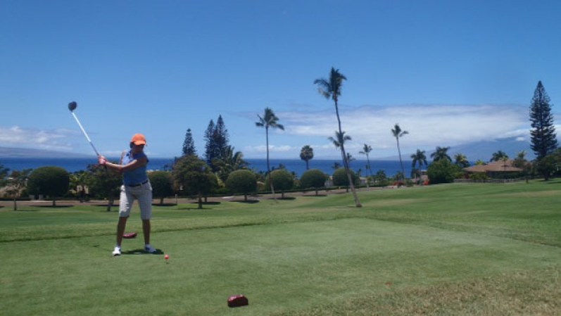 Maui - Me gusta mucho jugar golf y más con un hermoso paisaje.