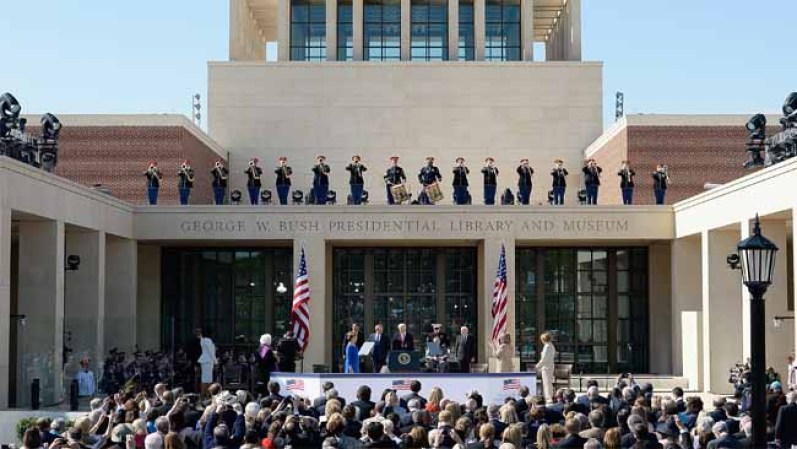 25 DE ABRIL, 2013 – Dallas, Texas tuvo un día histórico al reunir a personalidades de todo el mundo para la inauguración del Centro Presidencial de George W. Bush
