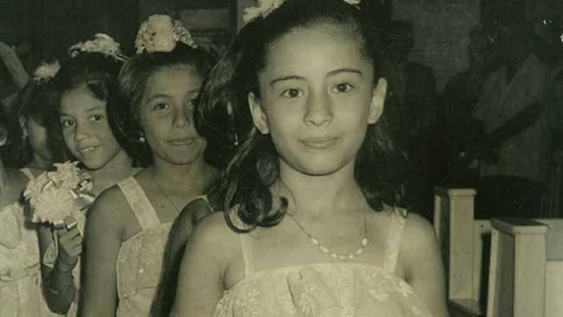 ¡Adivina quién es!<br />Ella nos cuenta que durante su infancia nunca fue traviesa, de hecho dice que era una niña muy bien portada.