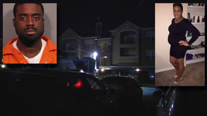 Anderson, quien tenía ocho meses de embarazo según los familiares, fue encontrada muerta el domingo en el apartamento que la pareja compartía.
