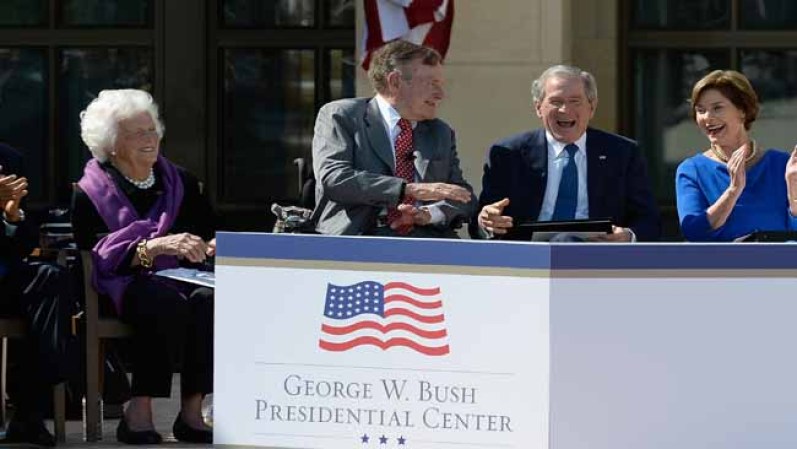 En especial, el presidente George W. Bush dijo que en realidad el “no extrañaba nada” de ser presidente.