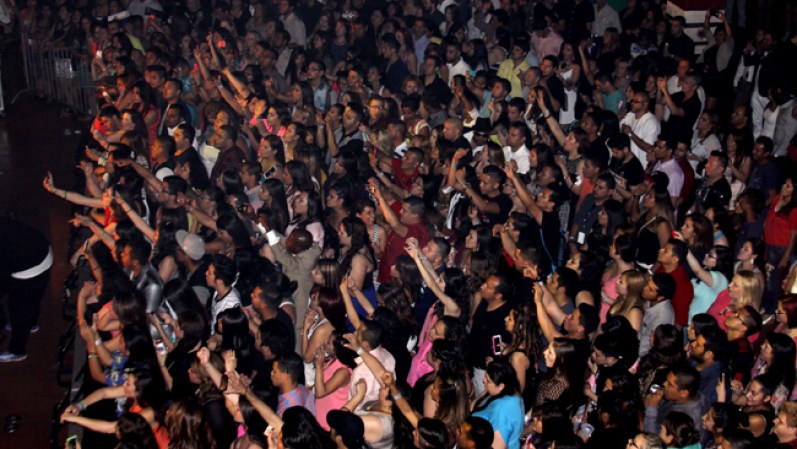 Aquí las fotos del súper concierto.