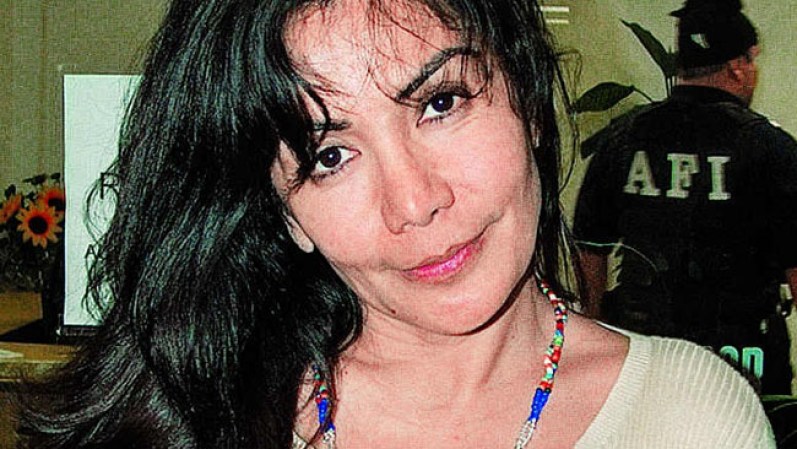 Esta es una de las fotos más difundidas de la narco-reina… donde lucía radiante.
