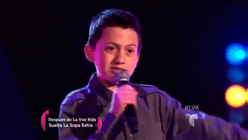 Aunque no logró entrar a "La Voz Kids", el cubanoamericano Jorge López, de 13 años, y de Miami, Florida, conmovió con su historia. <br /> Conoce su historia aquí <br />