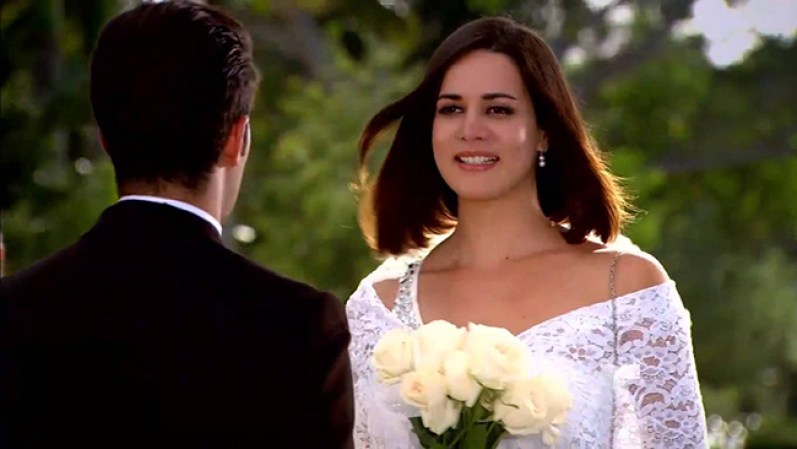 En el 2013 Mónica Spear fue Bianca Santillana de Piamonte en “Pasión prohibida”, de Telemundo.