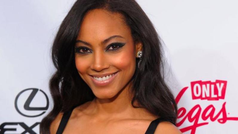 Ariel Meredith estuvo también presente en el evento que congregó a todas estas bellezas.