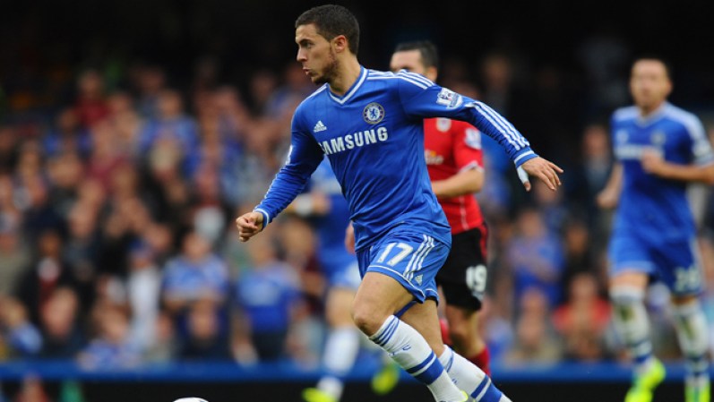 Eden Hazard, jugador belga del Chelsea.