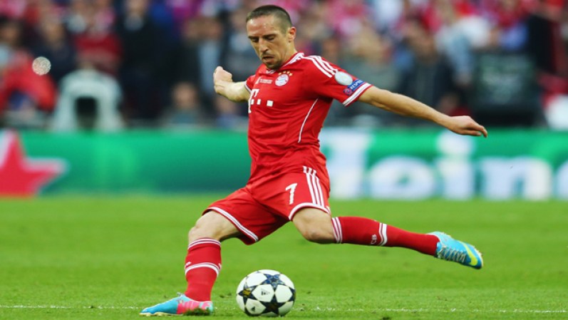 Frank Ribery, la cuota francesa del Bayern Munich.