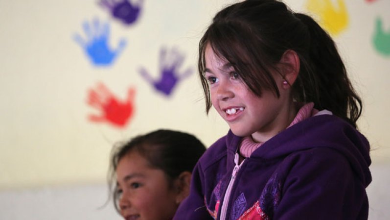 Los niños aprenden desde muy pequeños a "vivir de la basura".