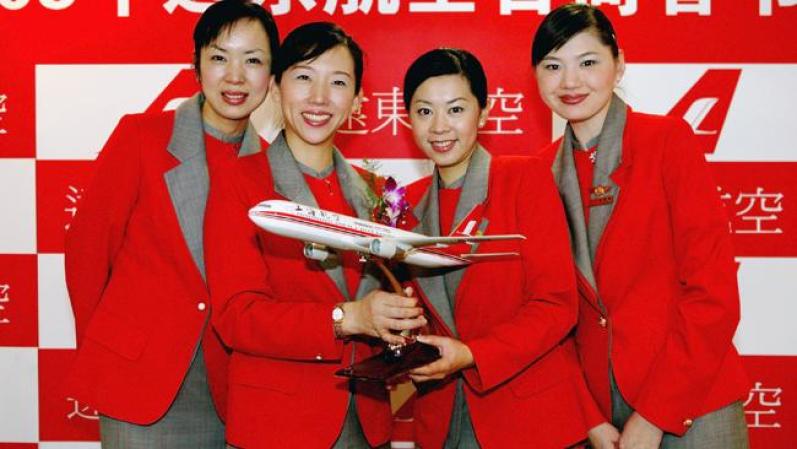 La elegancia es una cualidad siempre presente en las azafatas de Air China.