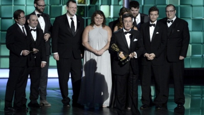"The Colbert Report" ganó el Emmy a la mejor serie de variedad poniendo fin a diez años consecutivos de premios para 'Daily Show'