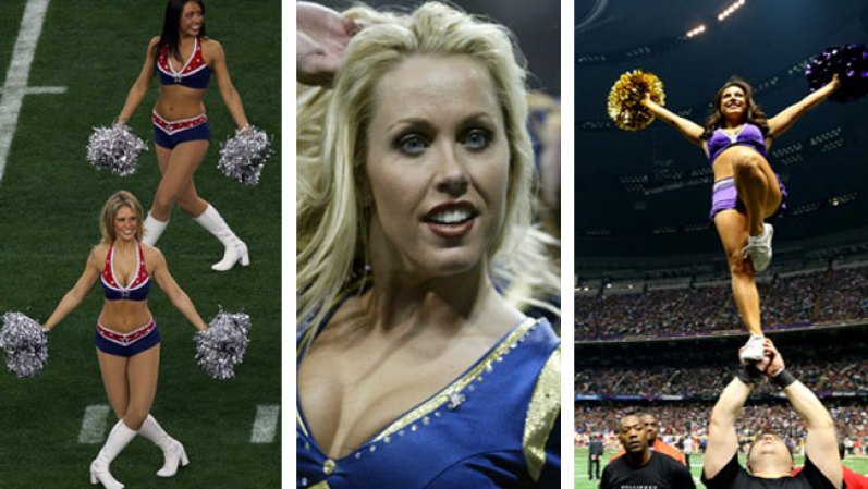 Un recorrido histórico de las "cheerleaders" en el Super Bowl. Aquí, 11 postales en los últimos años de la finales de la NFL.