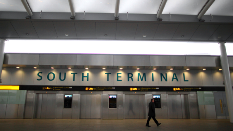 El aeropuerto de Gatwick, en Reino Unido ocupa la cuarta posición de la lista.