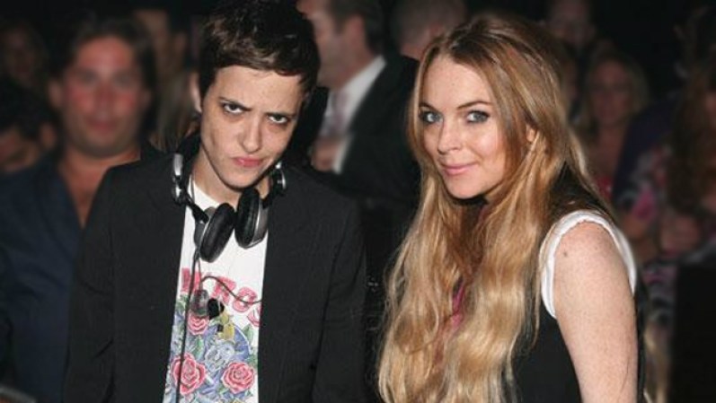 Lindsay Lohan con su ex pareja, la dj Samantha Ronson, confirmó que tuvieron una relación en septiembre del 2008.