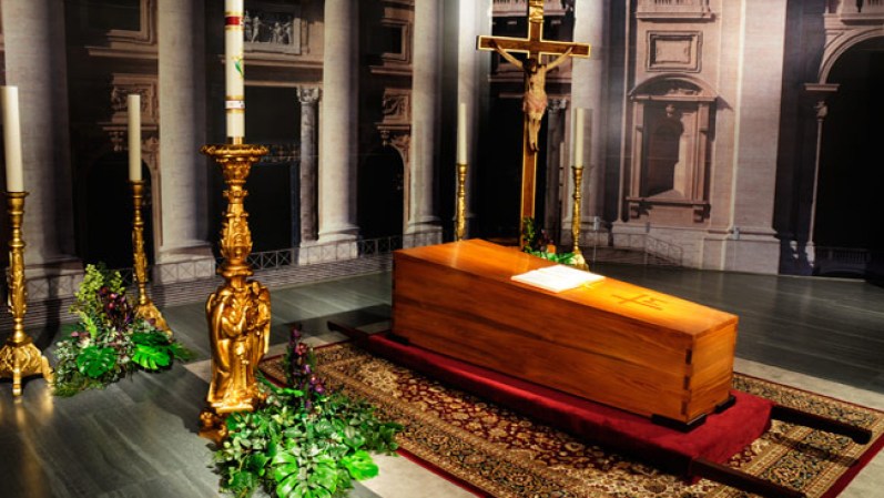 Réplica de la Basílica de San Pedro.