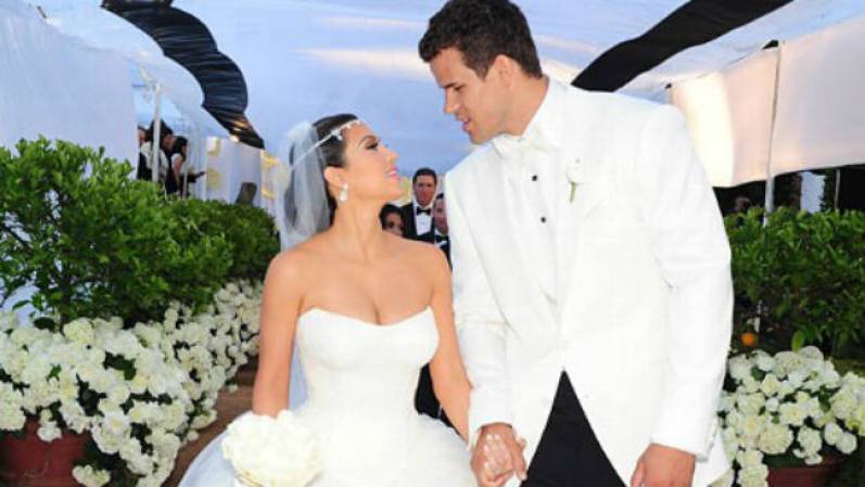 Kim Kardashian y Kris Humphries, los ya célebres 72 días.