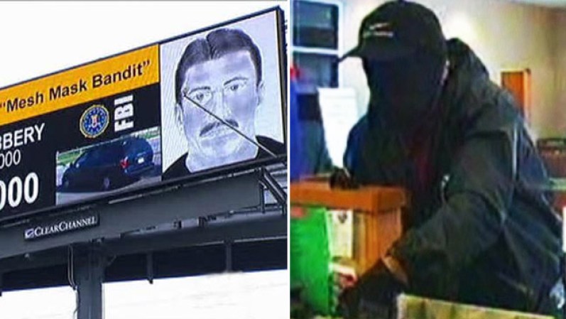 MAYO, 2013 - Las autoridades alrededor del Metroplex trabajaron sin cesar para capturar a un ladrón de bancos conocido como “Mesh Mask Bandit”.<br /><br /><br /><br /><br /> Enmascarado roba 18 veces <br />