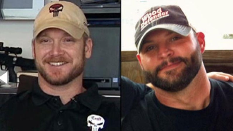 FEBRERO: Chris Kyle y su amigo Chad Littlefield fueron asesinados en un lugar para disparar armas. Kyle era considerado como uoa de los mejores francotiradores en la historia de Estados Unidos. <br /><br /><br /><br /><br /><br /><br /><br /><br /> Despiden a heroico francotirado <br />