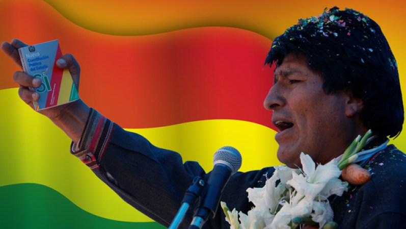 Evo Morales es el presidente de Bolivia