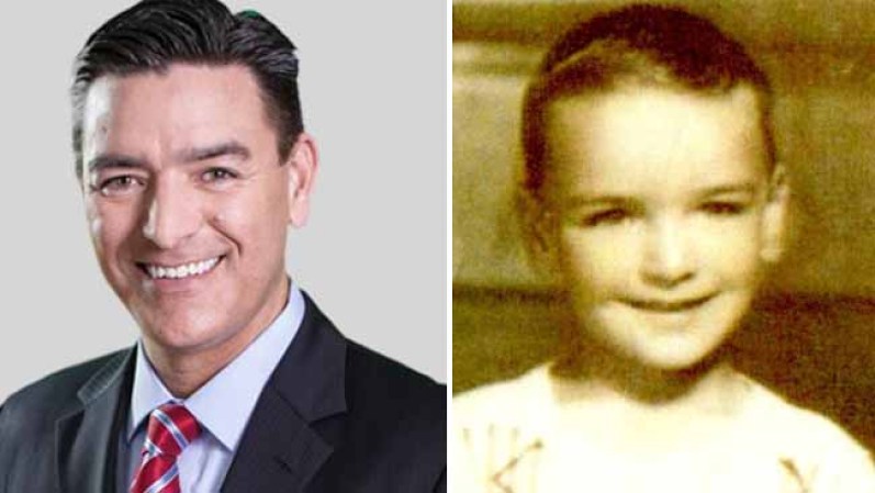 ¿Adivinaste? El es Ramón Diaz, presentador de deportes.