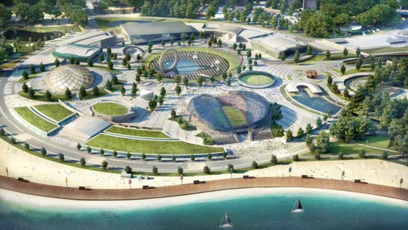 Esta es la propuesta de estadio para la ciudad de Volgogrado, situado a unos 941 km al sur de Moscú.