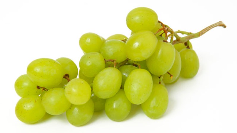 Uvas importadas. Se encontraron 14 pesticidas diferentes en una sola muestra.
