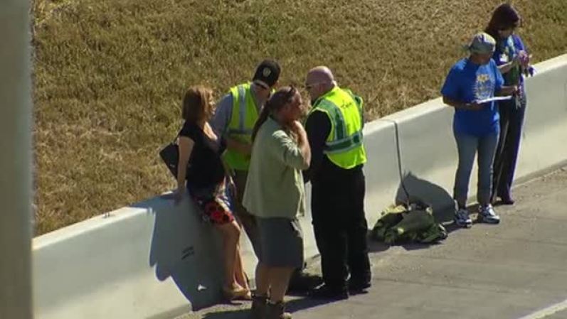 Aproximadamente 39 personas estuvieron involucradas en el accidente...