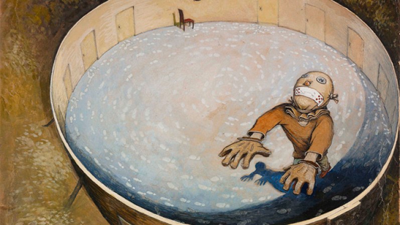 William Kurelek estudio en dos escuelas de arte en México y Toronto y además de pintar escribió varios artículos. A los 25 años en su estancia en Inglaterra le detectaron esquizofrenia, siendo internado en el mismo Londres.
