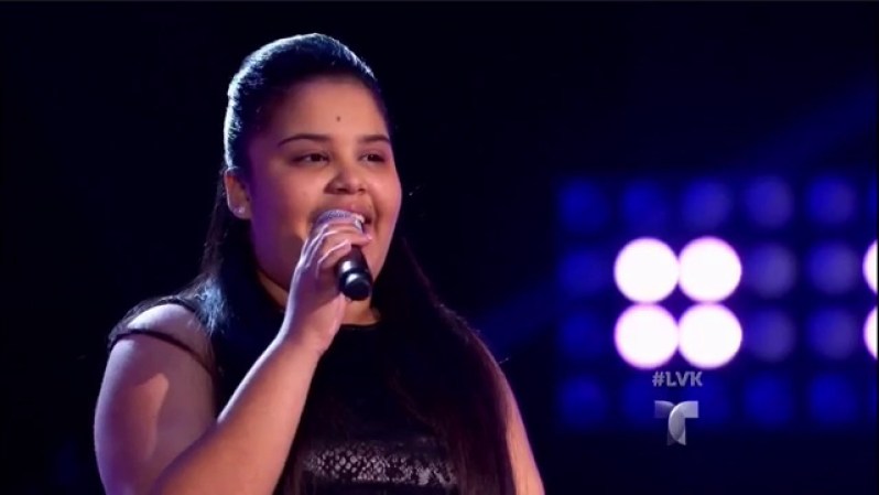 Yaitza González de 14 años, llegó desde Arecibo, Puerto Rico, a formar parte del equipo de Natalia, durante la segunda ronda de audiciones a ciegas, en las que los jueces se disputan los talentos para tenerlos en sus equipos.