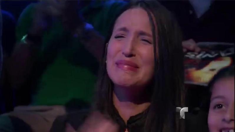 Las familias viven con intensidad el momento. La mamá de Alanis se emocionó al conocer el resultado.