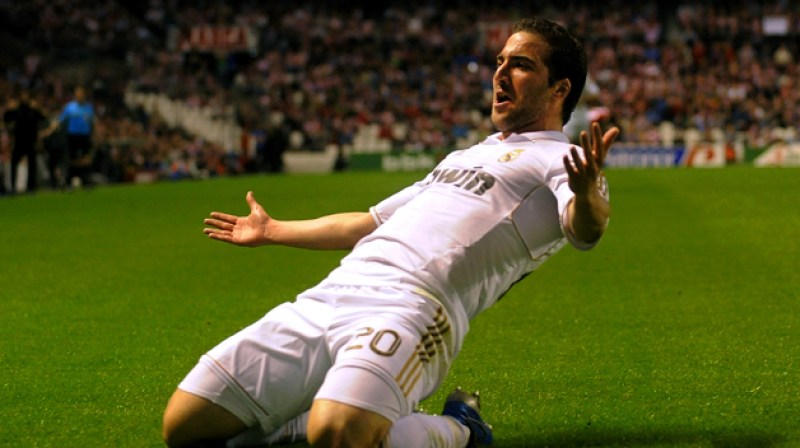 Higuaín le dice adiós al Real Madrid