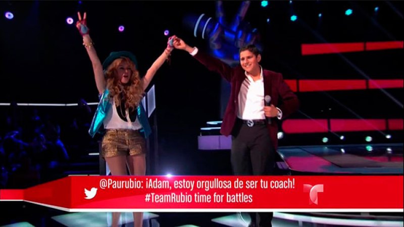 Los coaches se pelearon por Adam Díaz