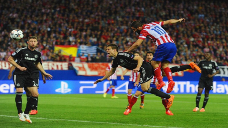 En ceros se quedó el resultado del partido entre Atlético de Madrid y Chelsea por la Liga de Campeones.