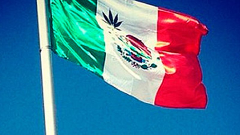 Indignación por bandera con marihuana