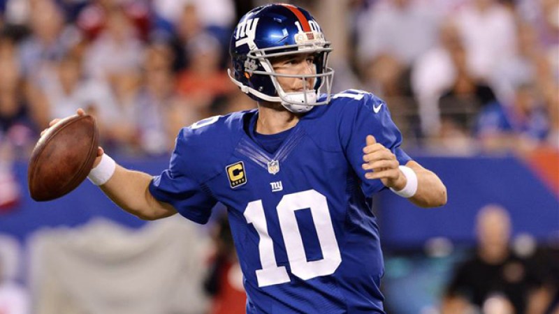 Eli Manning fue el líder indiscutible.