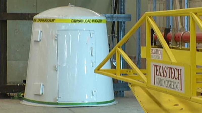 Habitáculo de seguridad para tornados.