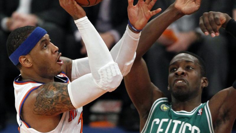 Melo y los Knicks adelante en la NBA