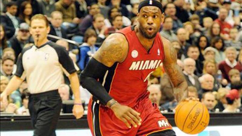 Lebron James estrella del Heat