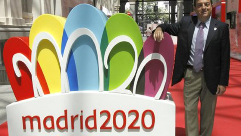 El consejero delegado de la candidatura Madrid 2020, Víctor Sánchez