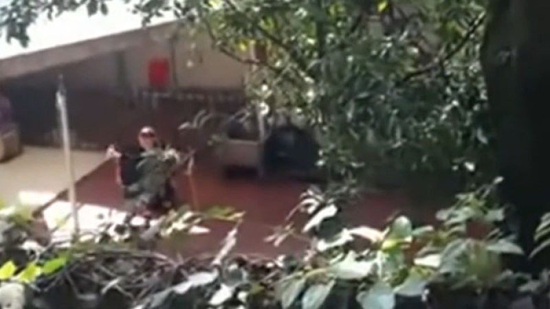 Terrible maltrato infantil en video