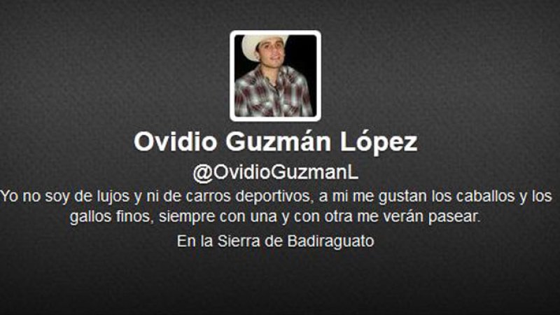 Ovidio Guzmán López.